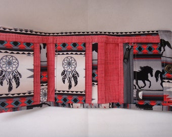 Wallet Indian Horses