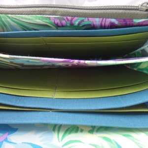 Wallet cotton leatherette in wonderfull colours image 2