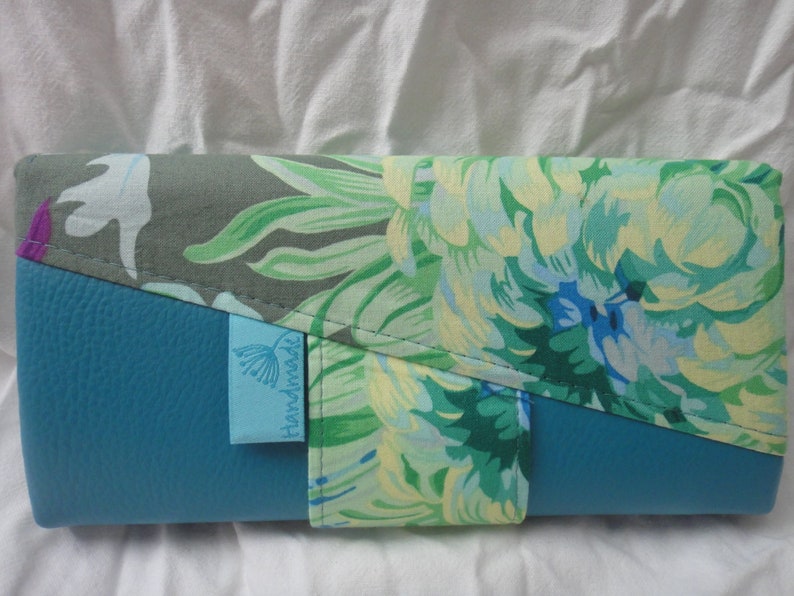 Wallet cotton leatherette in wonderfull colours image 3