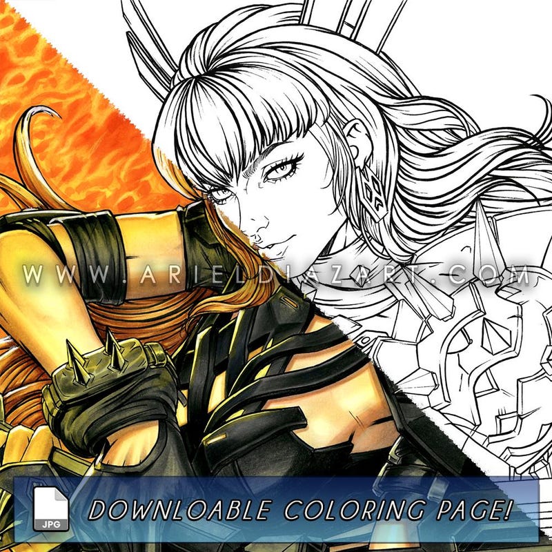 Rivals Coloring Page - Etsy