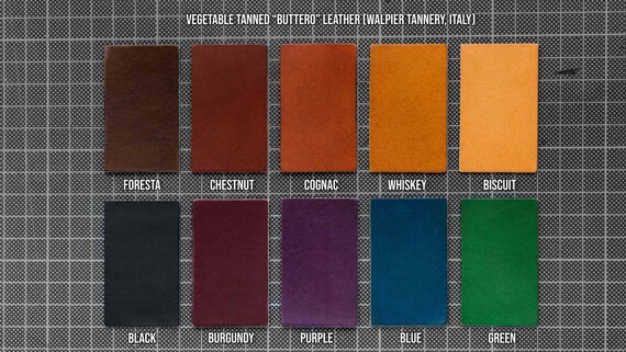 Leather & Thread Colors Available for My Craft Listings - Etsy