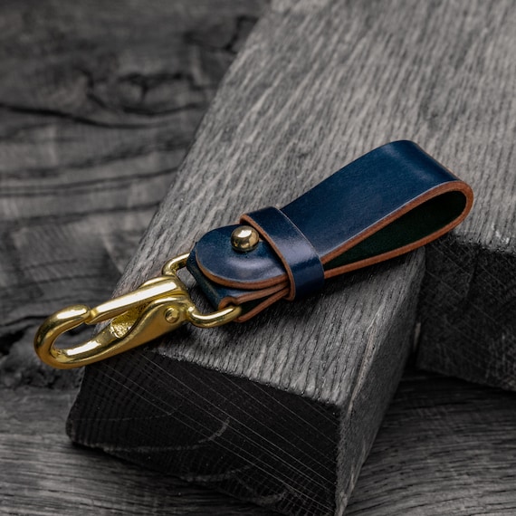 Shell cordovan deals keychain