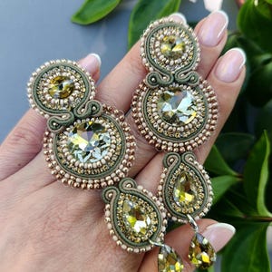 Beauty soutache earrings