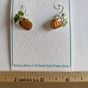 Zarah Z218091 Magic Pumpkin Wire Earrings