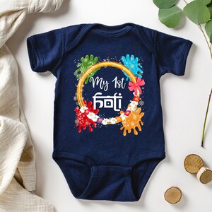 it's my first holi t shirt for baby