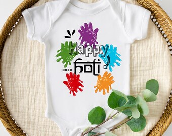 holi tshirts for baby boy