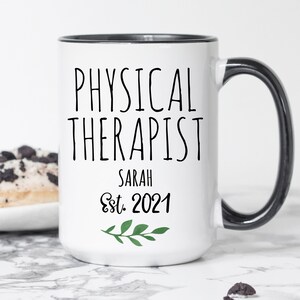 Physical Therapy Gift, Physical Therapist Mug, Personalized Physical Therapy Graduation Gift, PT Graduation Gift, New Physical Therapist