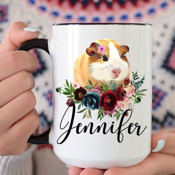 Guinea Pig Mug, Guinea Pig Gift, Guinea Pig Mom Mug, Guinea Pig Lover Gift, Guinea Pig Gifts, Cute Guinea Pig Mug, Coworker Christmas Gift