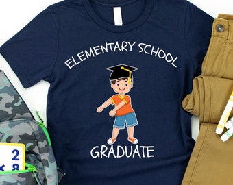 Last Day Of School Shirt, Elementary School Graduation Shirt, 6th Grade Graduate Boys Shirt, Floss Dance Boy Shirt, 6st Grade Grad Clothing