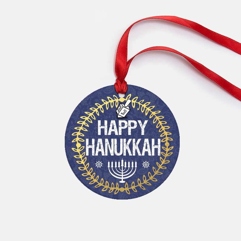 Hanukkah Ornament Happy Hanukkah Decorations Hanukkah Decor Etsy