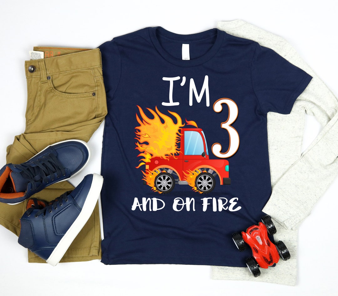 3 Year Old Birthday Boy Shirt Preschool Boy Shirt Happy Etsy