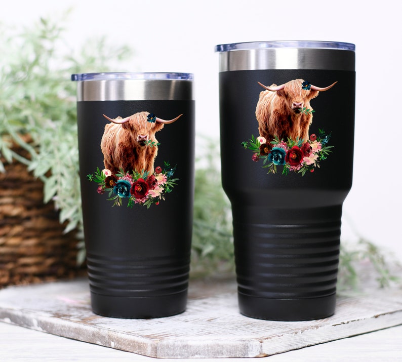 Highland Cow Mug Tumbler Gift Highland Cow Gift Custom Cow Etsy UK