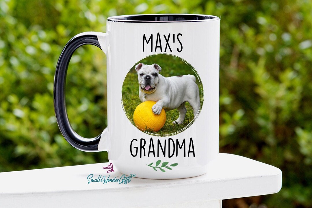 Personalized Dog Grandma Mug New Puppy Dog Grandma Gift Etsy