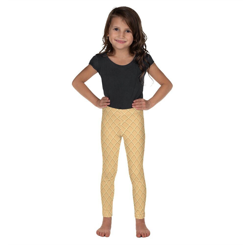 Essential Logo Waffle Full Length Leggings, Brown