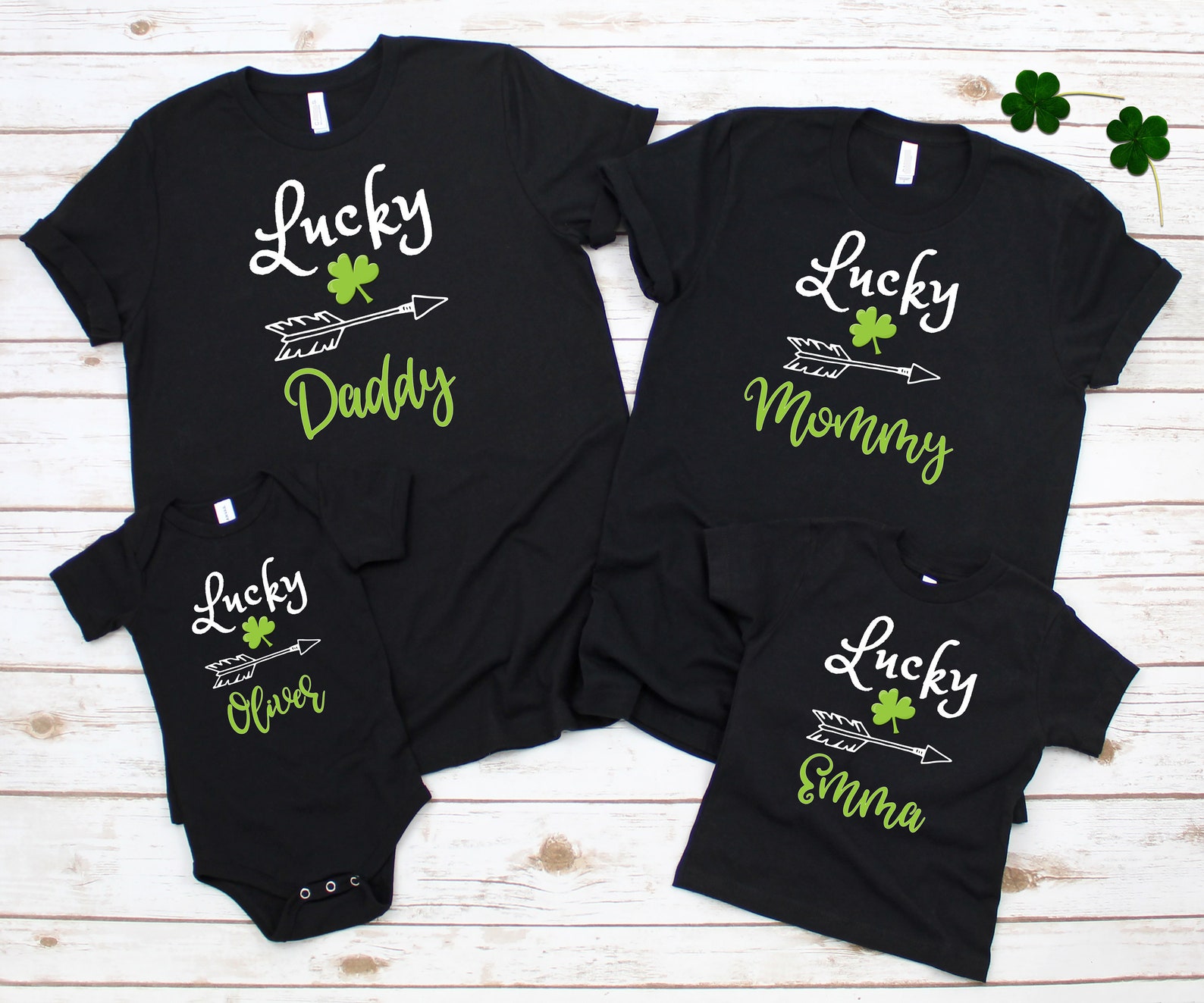 st patricks day family shirts