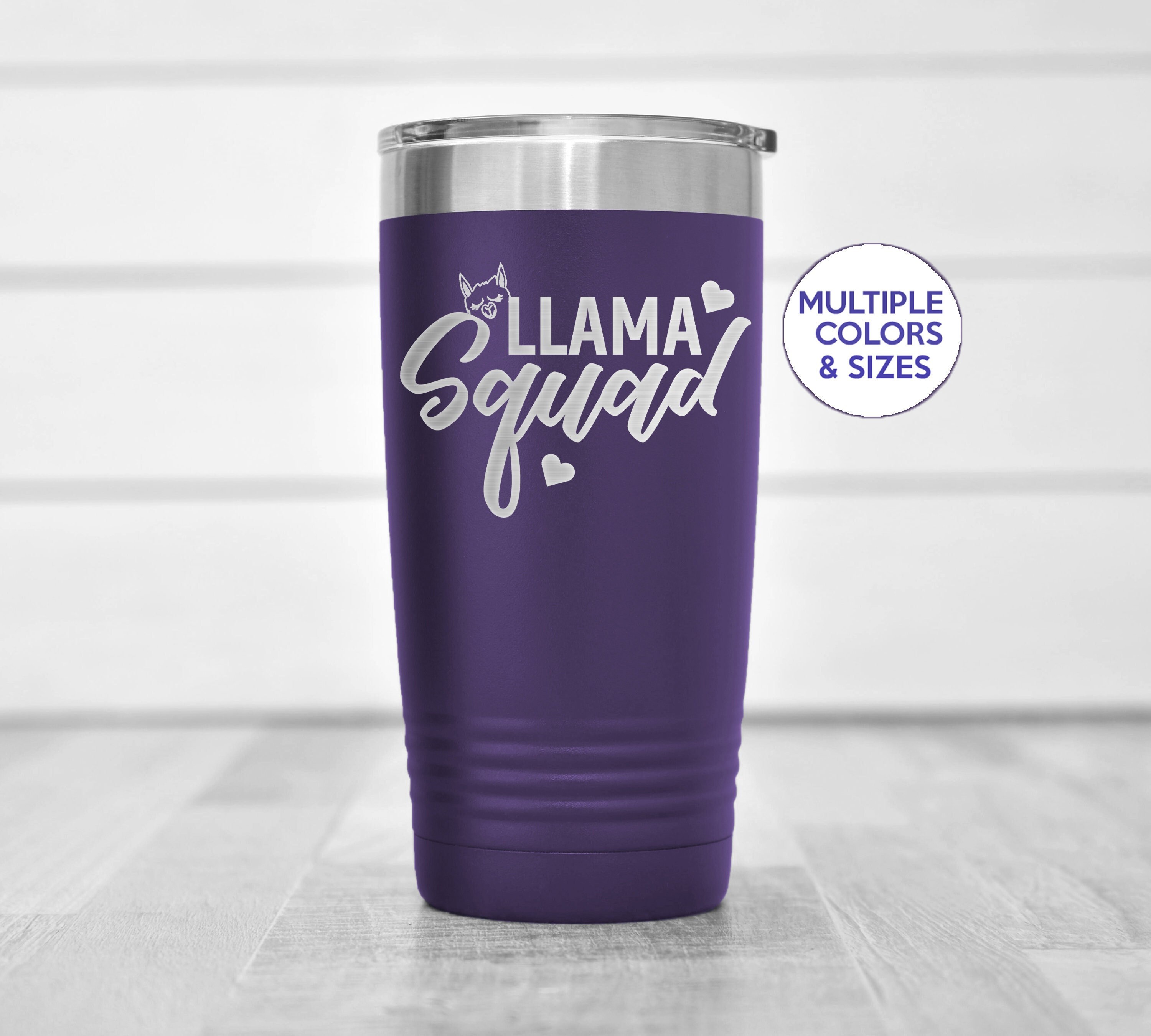 Mama Llama - Engraved Mug Personalized With Kids Names, Stainless Cup, Mama  Llama Tumbler