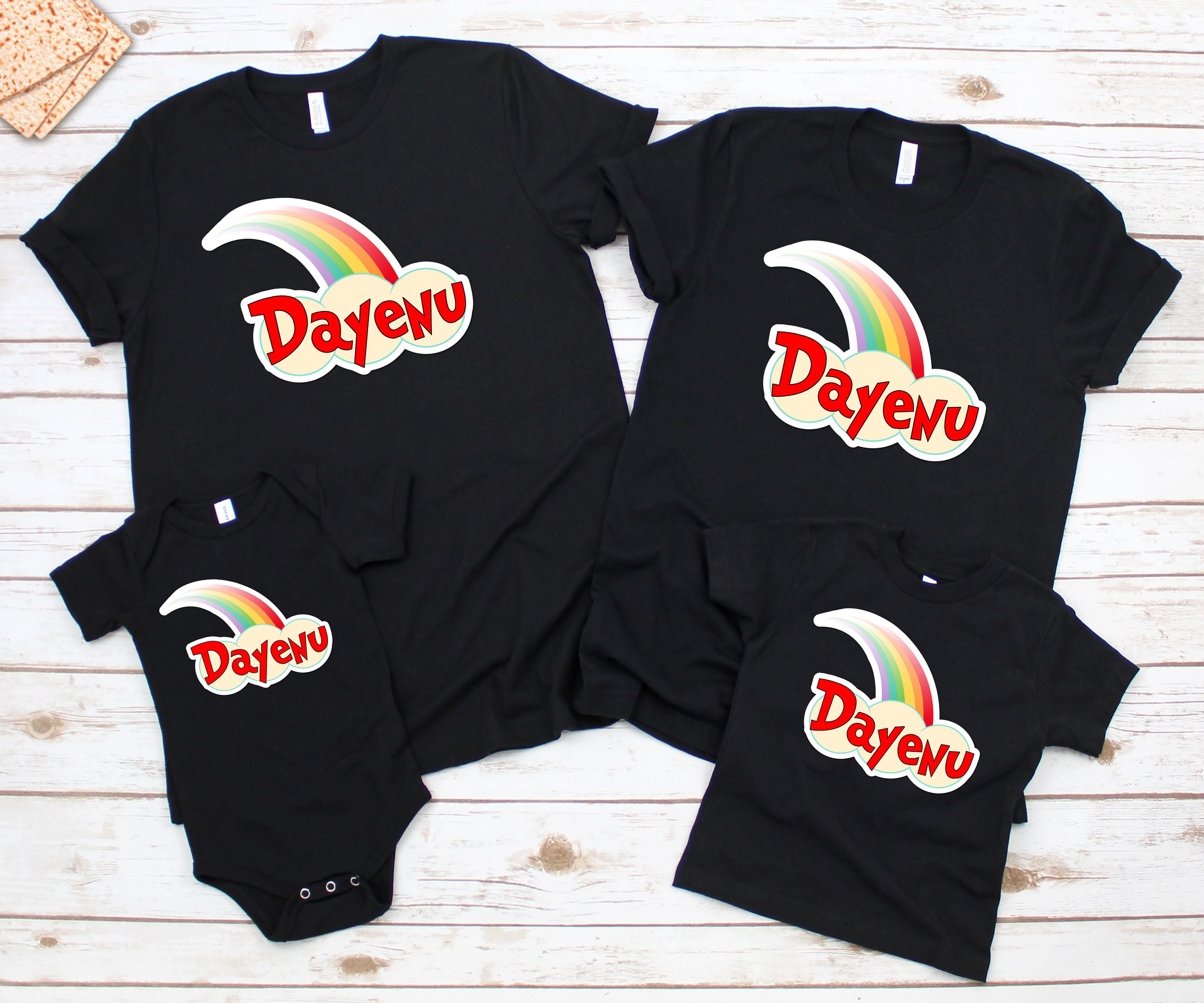 ☺︎ Family Passover Shirts, Passover Shirt, Dayenu Song Funny