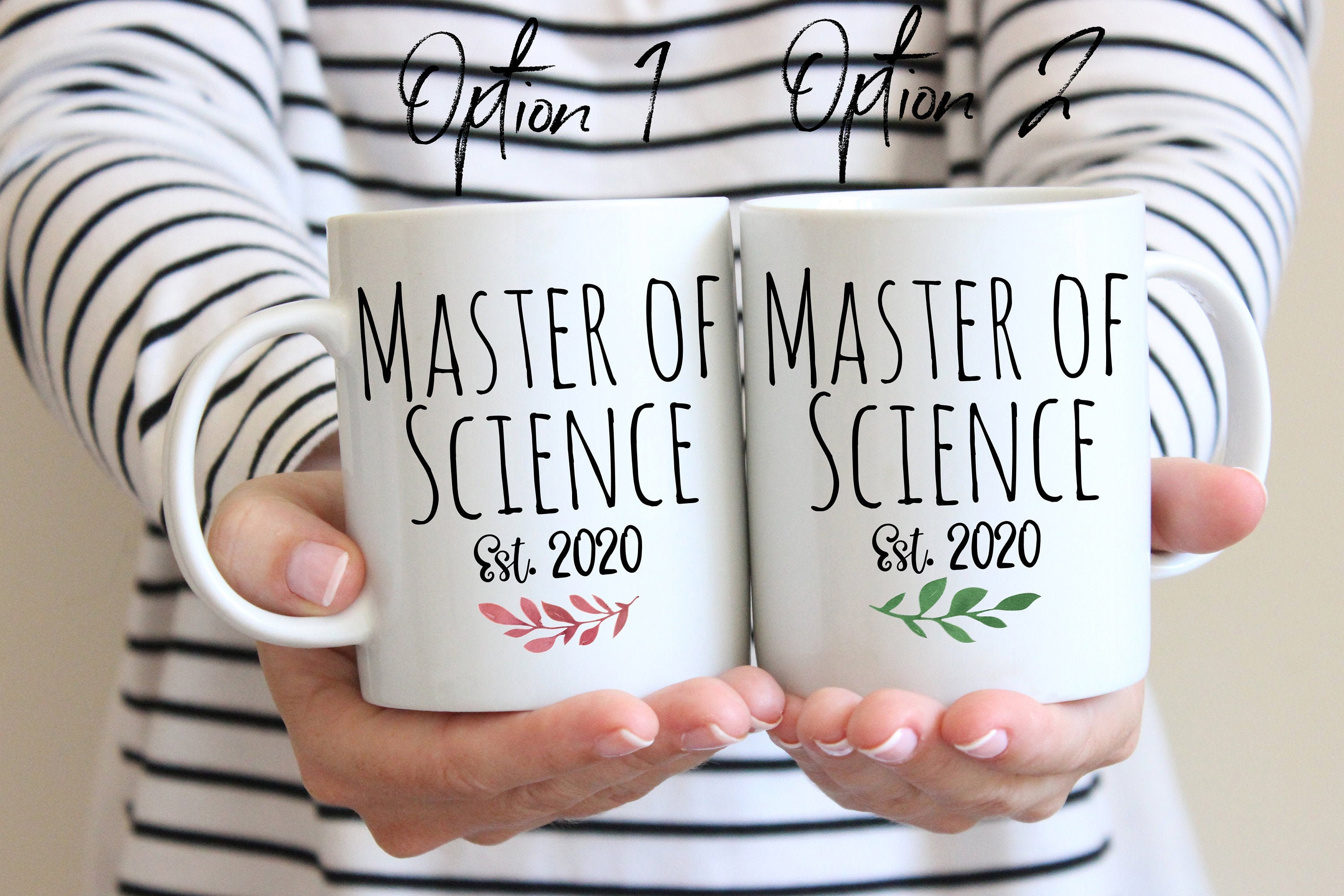 Masters Degree Graduation Gift Master Of Science MSc Etsy
