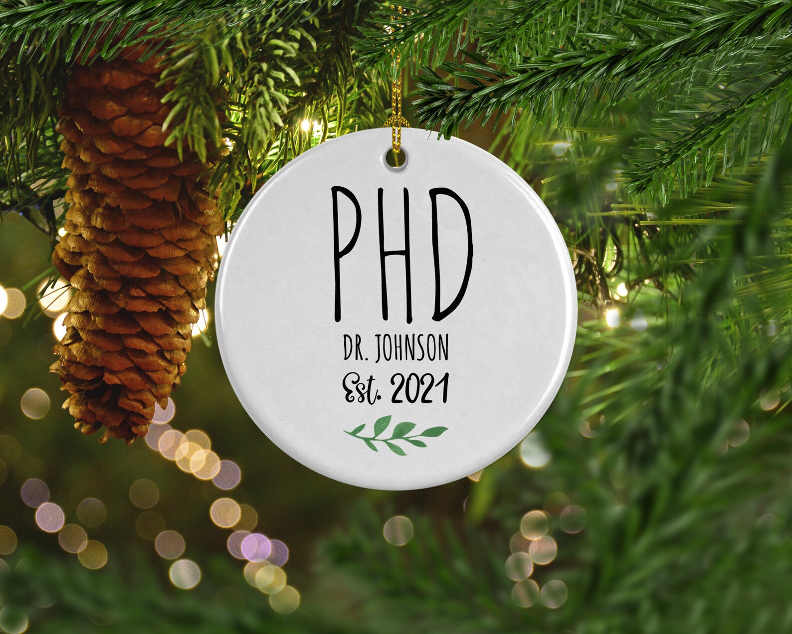 phd graduation ornaments