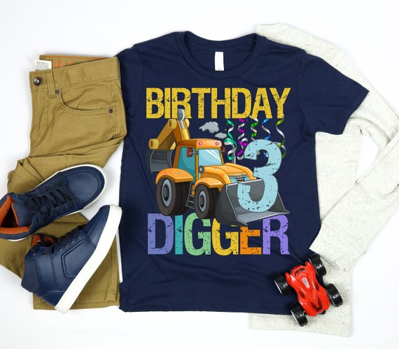 Kids Kids 3 Year Old Tractor Birthday Shirt 3rd Birthday Shirt Bo Kids Kids 3 Year Old Tractor Birthday Shirt 3rd Birthday Shirt Bo