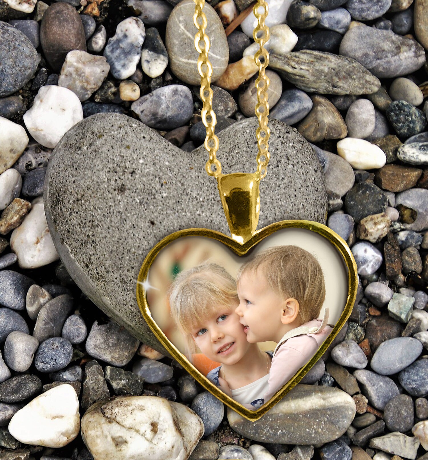 Photo Necklace Memory Jewelry Necklace Picture Necklace Etsy