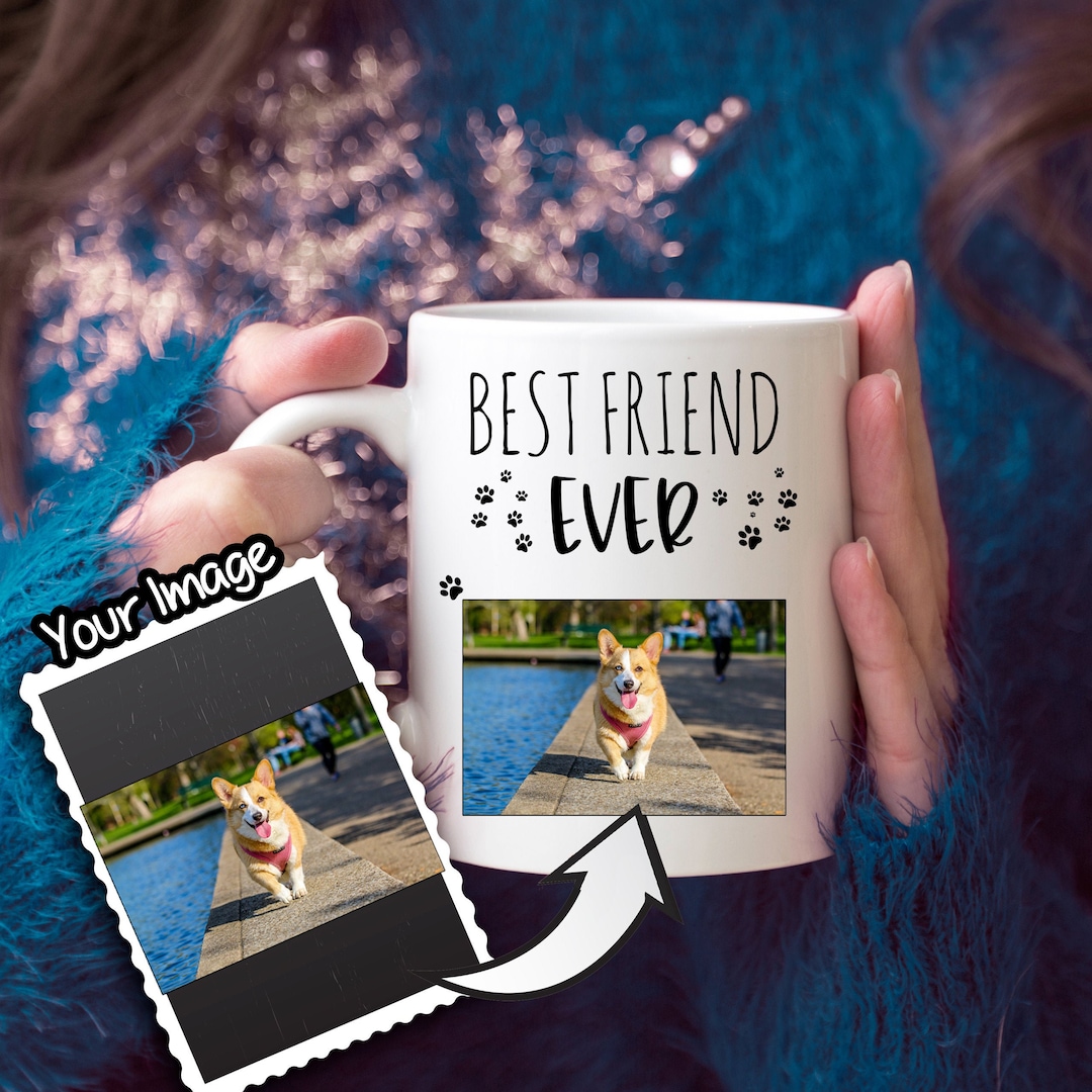 Personalized Dog Photo Mug, Dog Lover Gift, Custom Dog Mug, Photo Dog Owner Mug, Dog Mug, Dog ...