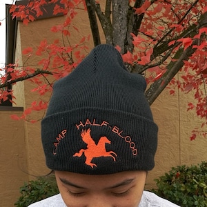 Camp Half-Blood Embroidered Beanie Watch Cap