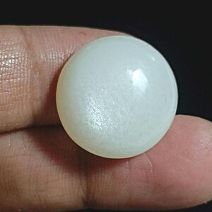 Big Size White Moonstone Flat Back Cabochon , Loose Natural Gemstone, White Moonstone Cabochon for Jewelry Making.27.90.cts.Size.21x21x8MM