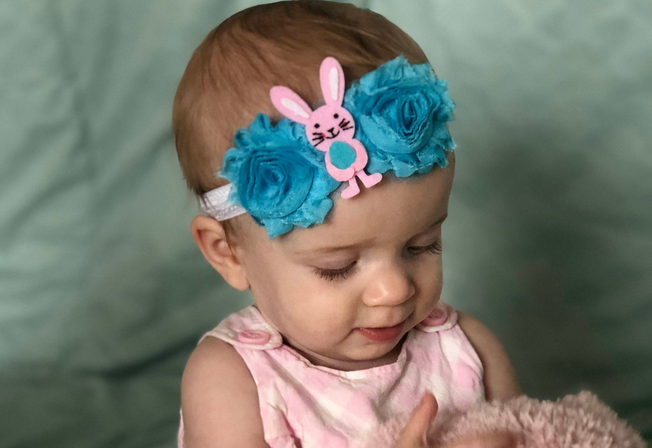 Baby Easter Headbands Baby Bows Headband Infant Headband Etsy
