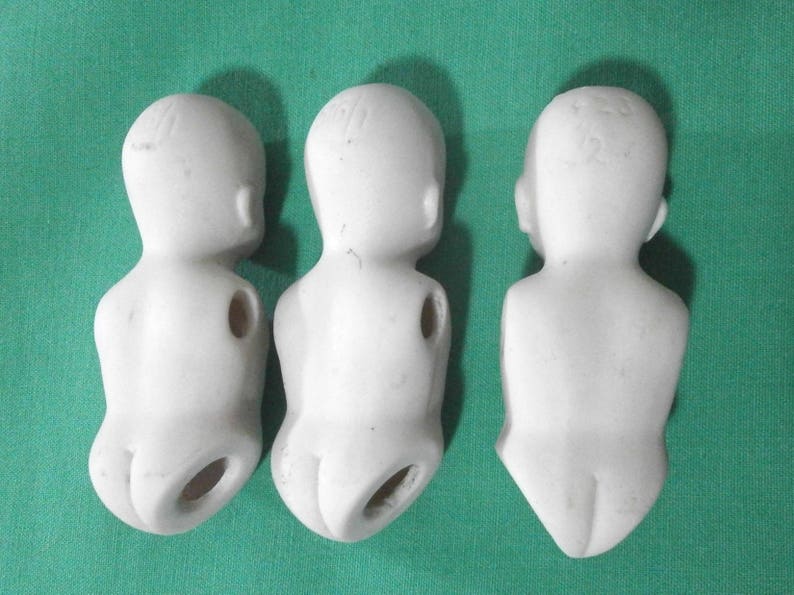 doll house doll body Antique doll body 3x bisque dollhouse dolls by Hertwig /& Co. Thuringia Germany 2 x 516 and 1 x 423