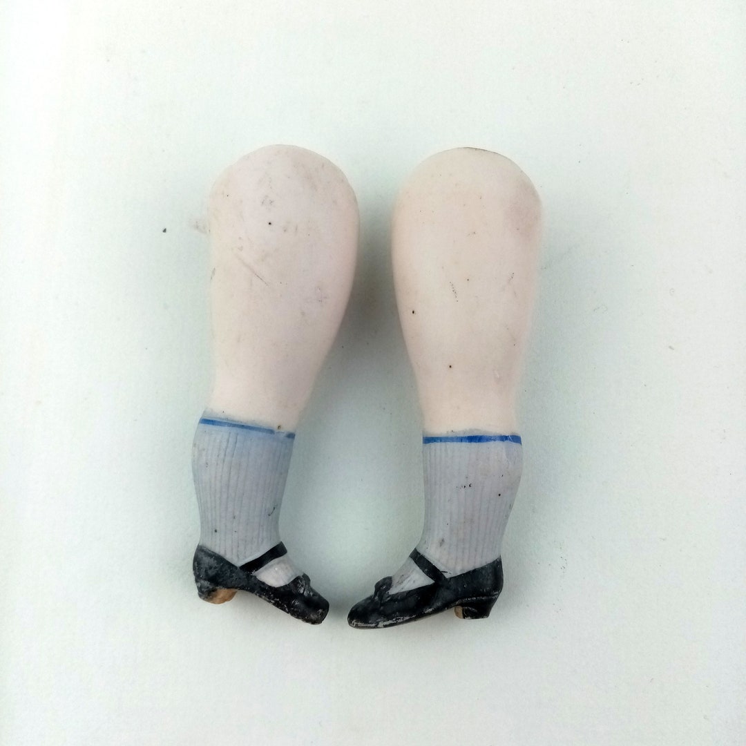 Antique Porcelain Doll Legs Dollhouse Doll Legs Bisque Etsy