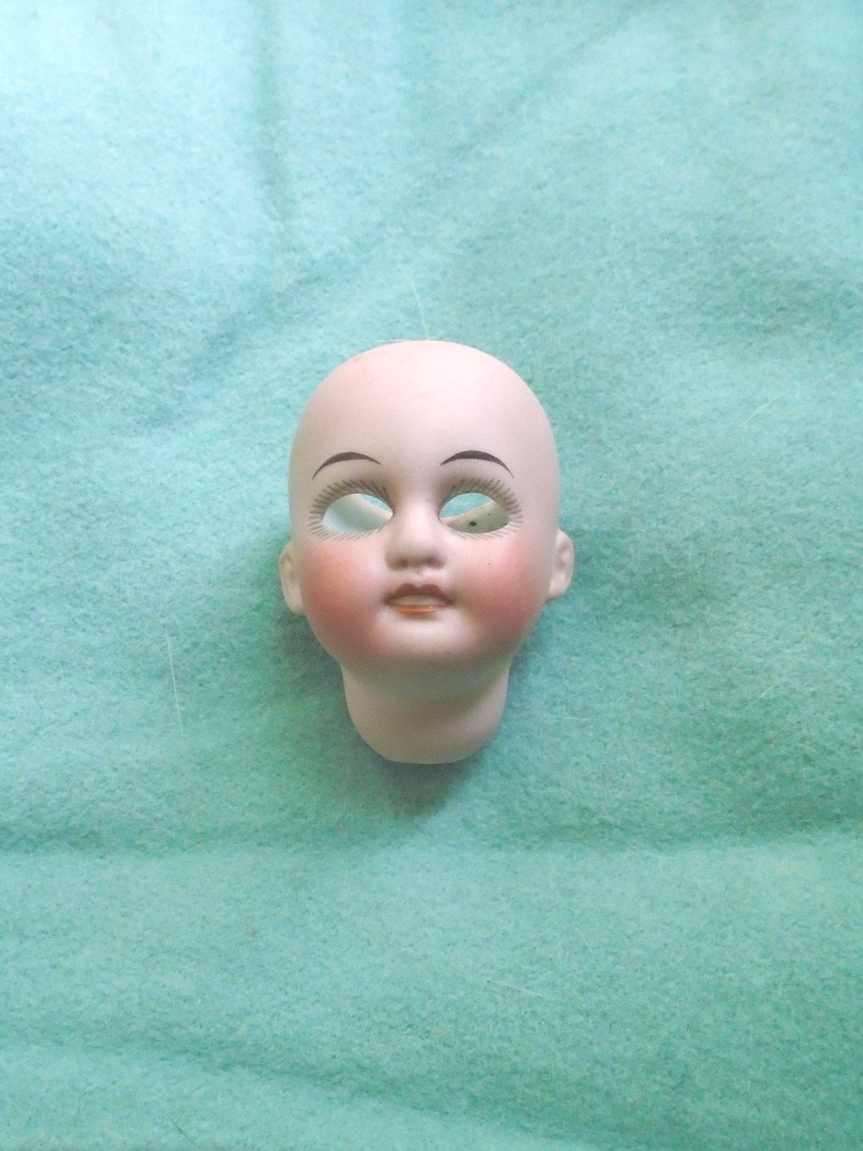 Dolls Head bisque porcelain socket head AM 1894 2.2 Etsy