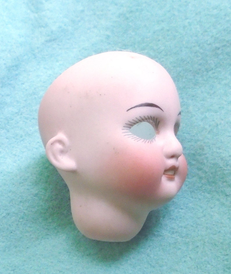 Vintage Dolls Head bisque porcelain socket head AM 1894 Etsy
