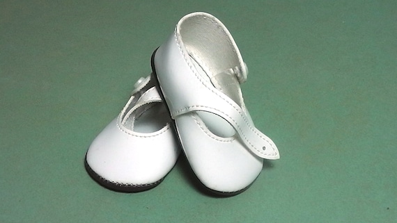 Paire de chaussures de poupée ancienne, vers 1900/30 85