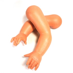 Vintage German Doll Arms, Tortulon Dolls, 25.5&quot; Dolls arms,1950s to 1970s Doll replacement , for size 64, vintage doll repair parts, Germany