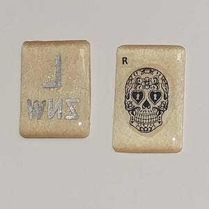 Custom Wood and Resin X-Ray Marker