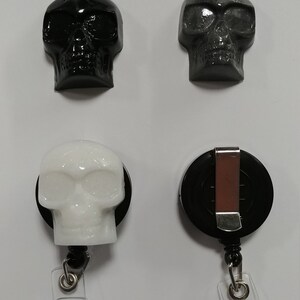 Skull Badge Holder  (Style #1)
