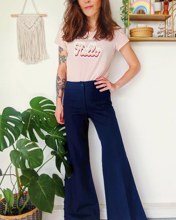 Pantalon de jogging Chanel vintage bleu marine - Chez Sarah