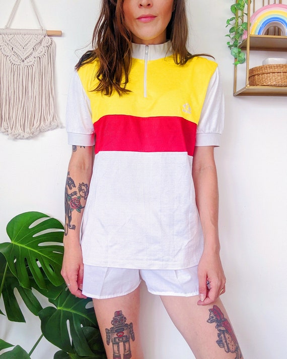 Model sportsスペイン製 80’ｓ　サイクリングシャツ Model sportsスペイン製 80'sサイクリングシャツ