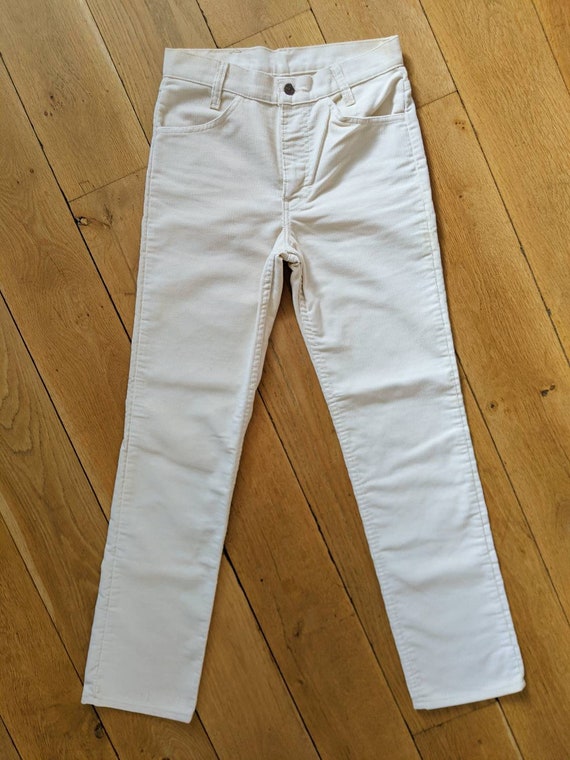 RARE Levi's student pants in off-white corduroy |… - image 7