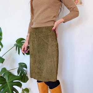 Miss Selfridge Jupe crayon - dark green/vert foncé - (Seconde main