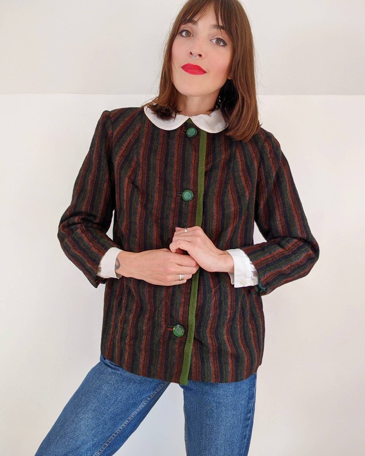 Veste annees 70 Etsy France