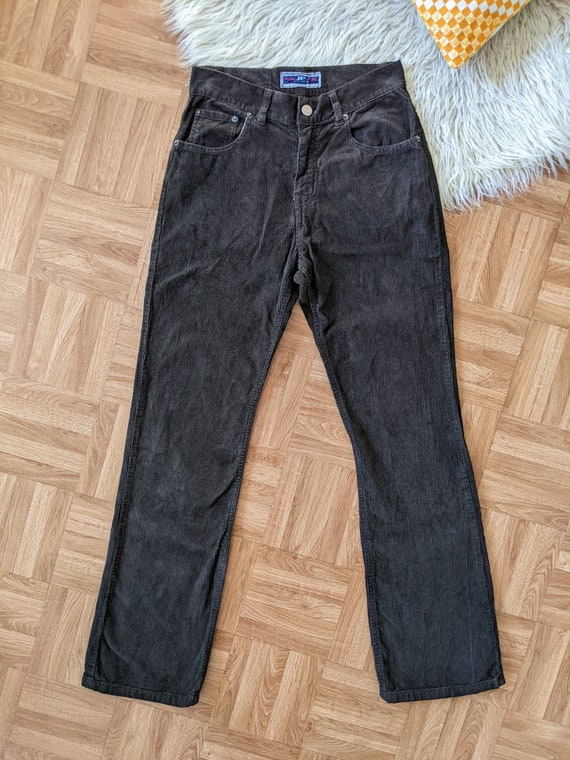 Pantalon en velours côtelé marron, jeans en velou… - image 8