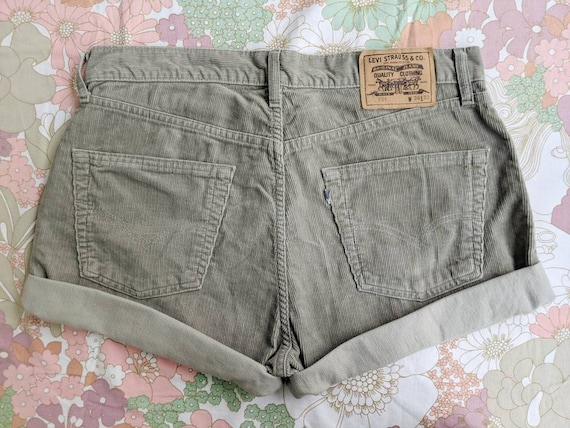 Grey hot sale velvet shorts