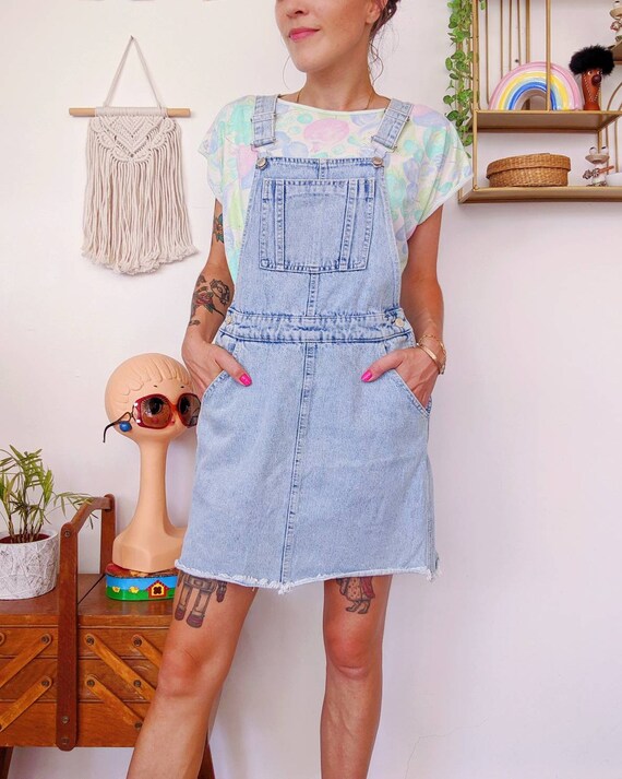 Sexy Denim Jumpsuit Skirt, Women's Fashion, Dresses & Sets, Jumpsuits on  Carousell