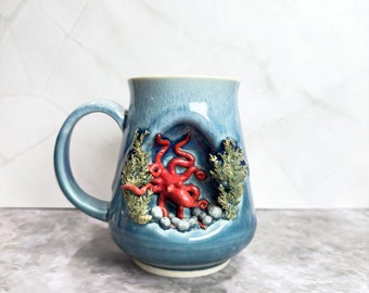 Giant Pacific Octopus Mug