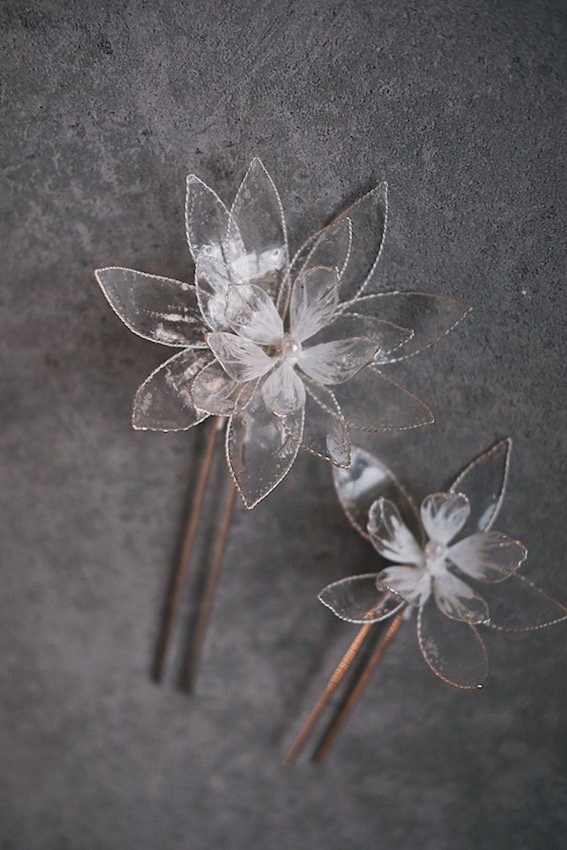 bridal hairpin, Pearl Hairpin, Rose Gold Hairpin, Bridal Hairpiece, Floral Hair Comb, Floral Bridal Comb, Floral Hairpiece, Bridal Hairpiece, crystal hair comb, Rose