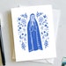 Rosary Tracker Card, Pray the Rosary, Rosary Prayer Card, Catholic ...