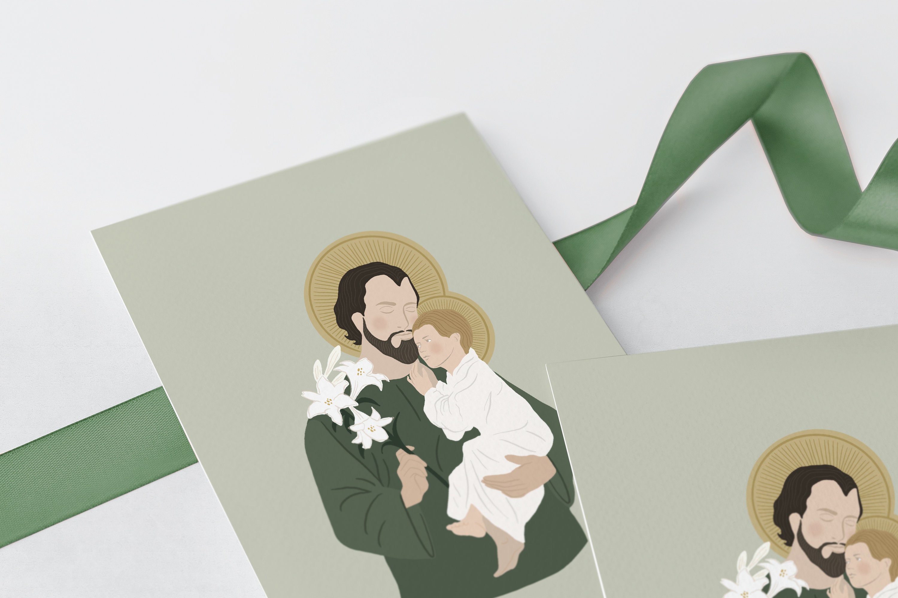 St. Joseph Card Saint Joseph Card St. Joseph Gift Year of Etsy