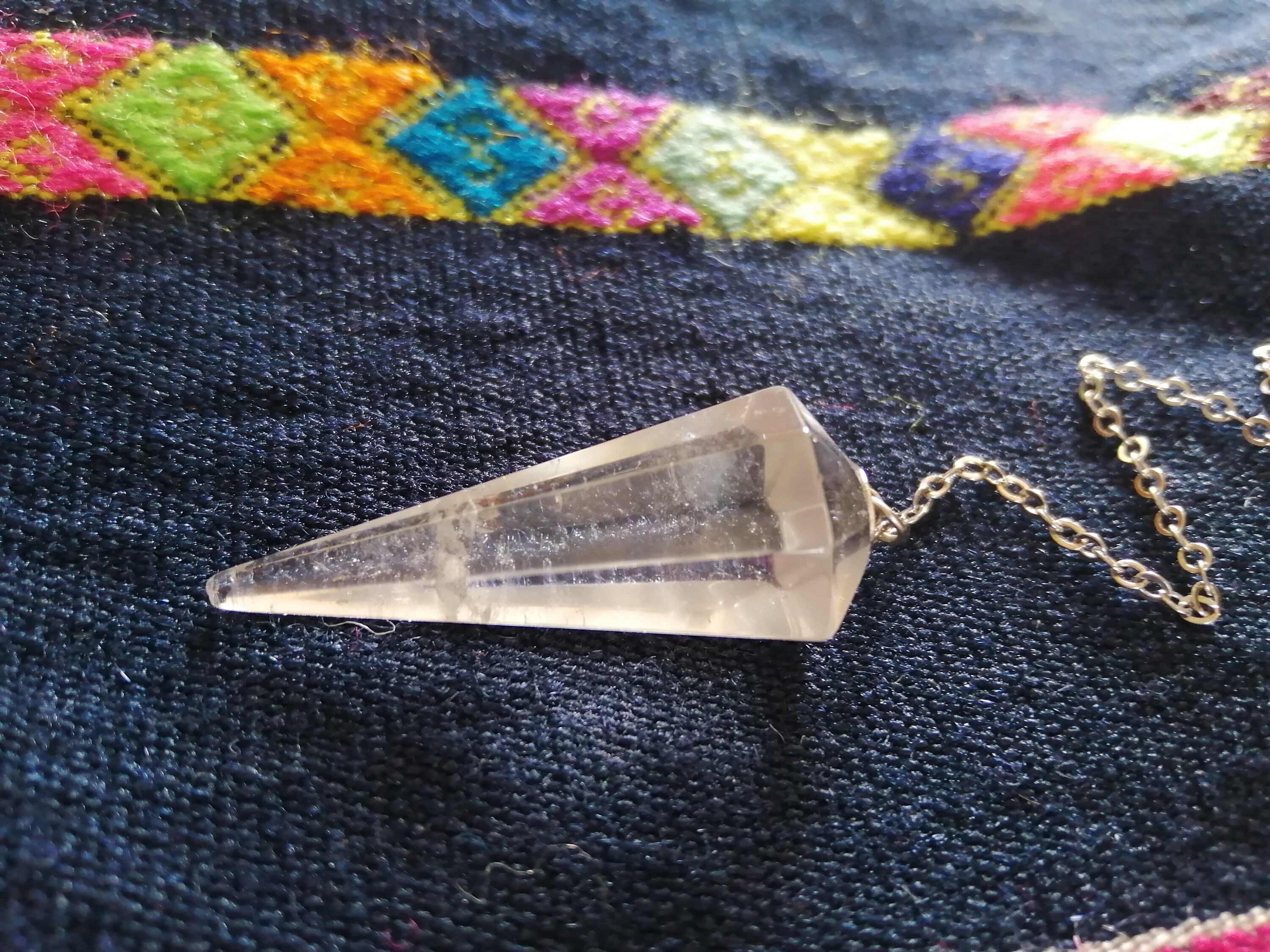 Péndulo de cuarzo de peru España